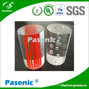 Light frosted acrylic PMMA rod